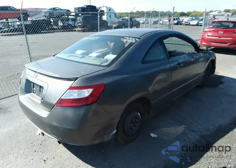 2007 Honda Civic Lx из США, поврежденный, VIN 2HGFG12657H502880